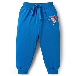 Babyhug Cotton Jersey Knit Full Length Animal Printed Lounge Pants Pack of 5 - Multicolor