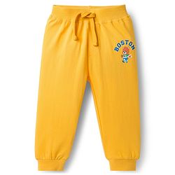 Babyhug Cotton Jersey Knit Full Length Animal Printed Lounge Pants Pack of 5 - Multicolor