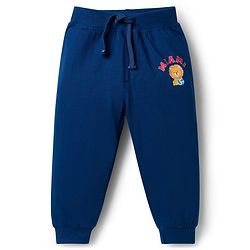 Babyhug Cotton Jersey Knit Full Length Animal Printed Lounge Pants Pack of 5 - Multicolor