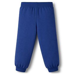 Babyhug Cotton Jersey Knit Full Length Lounge Pants With Text Patch & Bow Applique Pack of 3 - Navy Blue Light & Dark Pink