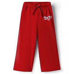 Babyhug Single Jersey Knit Full Length Lounge Pants with City Print Pack of 3 - Multicolor