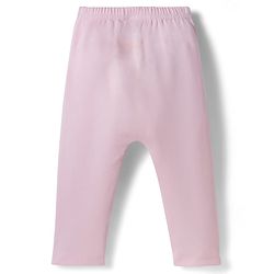 Babyhug Disney Interlock Knit Full Length Diaper Leggings With Bambi & Marie Print Pack of 3 - Pink & White
