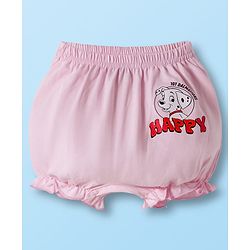 Babyhug Disney Cotton Lycra Knit Bloomers With Marie Graphics Pack Of 5 - Multicolour
