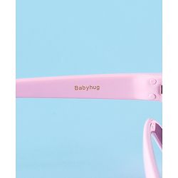 Babyhug Free Size Sunglasses With Floral Applique - Purple