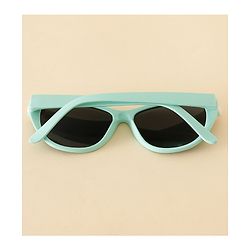 Babyhug Free Size Sunglasses With Floral Applique - Purple