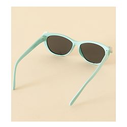 Babyhug Free Size Sunglasses With Floral Applique - Purple
