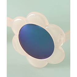 Babyhug Free Size Sunglasses Floral Shape - Peach