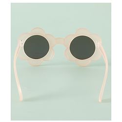 Babyhug Free Size Sunglasses Floral Shape - Peach