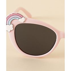 Babyhug Free Size Sunglasses With Unicorn Applique - Pink