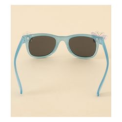 Babyhug Sunglasses With Floral & Butterfly Applique - Light Blue