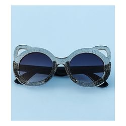 Babyhug Free Size Sunglasses Cat Shape - Black