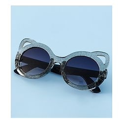 Babyhug Free Size Sunglasses Cat Shape - Black