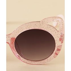 Babyhug Free Size Sunglasses Cat Shape - Black