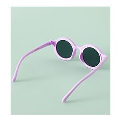 Babyhug Solid Round Sunglasses - Purple
