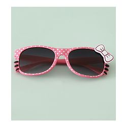 Babyhug Sunglasses With Bow Applique - Red