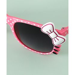 Babyhug Sunglasses With Bow Applique - Red