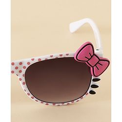 Babyhug Sunglasses With Bow Applique - Red
