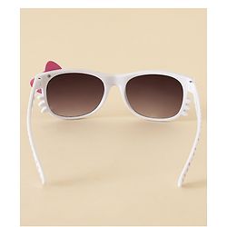 Babyhug Sunglasses With Bow Applique - Red