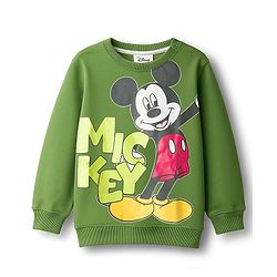 Babyhug Disney Single Jersey Knit Full Sleeves T-Shirt & Lounge Pant Set With Chip N Dale Graphic - Olive Green