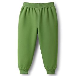 Babyhug Disney Single Jersey Knit Full Sleeves T-Shirt & Lounge Pant Set With Chip N Dale Graphic - Olive Green