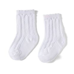 Cute Walk by Babyhug Non Terry Knit Ankle Length Anti Bacterial Socks Pack of 3 - Multicolour