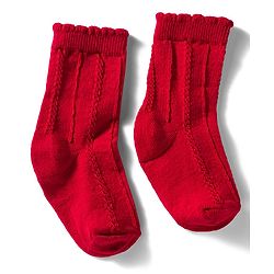 Cutewalk by Babyhug Non Terry Knit Anti-Bacterial Ankle Length Solid & Floral Designed  Socks Pack of 3 - Red, Cream & Pink