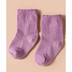 Cute Walk by Babyhug Non Terry Knit Ankle Length Anti Bacterial Socks With Polka Dots Pack of 3 - Multicolour
