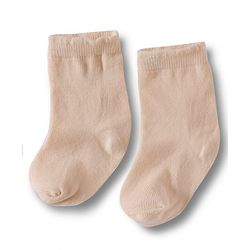 Cute Walk by Babyhug Non Terry Cotton Knit Ankle Length Anti Bacterial Solid Socks Pack of 3 - Multicolour