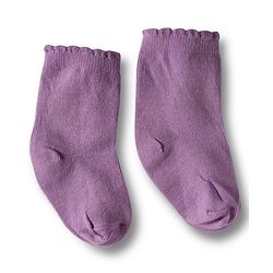 Cute Walk by Babyhug Non Terry Cotton Knit Ankle Length Anti Bacterial Solid Socks Pack of 3 - Multicolour