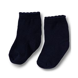 Cute Walk by Babyhug Non Terry Cotton Knit Ankle Length Anti Bacterial Solid Socks Pack of 3 - Multicolour