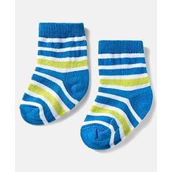 Cute Walk by Babyhug Ankle Length Anti Bacterial Socks with Panda Design Pack of 3 - Multicolour