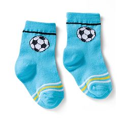 Cute Walk by Babyhug Ankle Length Anti Bacterial Socks with Star & Foot Ball Design Pack of 3 - Yellow Blue & White