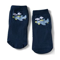 Cute Walk by Babyhug Ankle Length Anti Bacterial Socks with Vehicle Design Pack of 3 - Multicolour