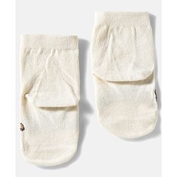Cute Walk by Babyhug Ankle Length Anti Bacterial Socks with Bear Design Pack of 3 - Multicolour