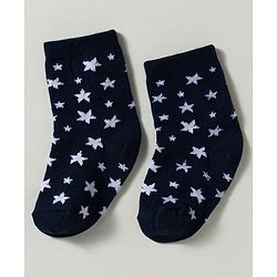 Cute Walk by Babyhug Non Terry Knit Ankle Length Anti Bacterial Striped & Lion Designed Socks Pack of 3 - Multicolor