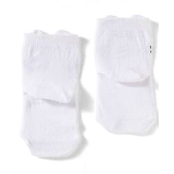 Cute Walk by Babyhug Non Terry Cotton Knit Ankle Length Anti Bacterial Socks With Animal Design Pack Of 3 - Multicolour