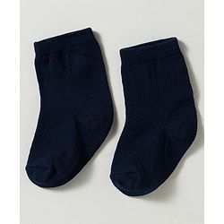 Cute Walk by Babyhug Non Terry Knit Ankle Length Anti Bacterial Striped & Bear Designed Socks Pack of 3 - Multicolor