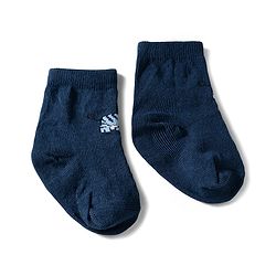 Cute Walk by Babyhug Ankle Length Anti Bacterial Socks with Zebra Design Pack of 3 - Multicolour