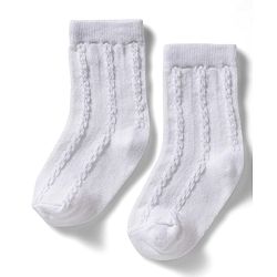 Cute Walk by Babyhug Non Terry Knit Ankle Length Anti Bacterial Solid Socks Pack of 3 - Grey Orange & White