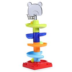 Babyhug Disney Mickey Rolling & Swirling Ramp Drop Ball Toy| 5-Layer Ball Tower| Visual Tracking & Motor Development| Improves Hand-Eye Coordination| Gifting for 3+ Yrs Boys & Girls| BIS Certified