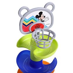Babyhug Disney Mickey Rolling & Swirling Ramp Drop Ball Toy| 5-Layer Ball Tower| Visual Tracking & Motor Development| Improves Hand-Eye Coordination| Gifting for 3+ Yrs Boys & Girls| BIS Certified