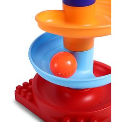 Babyhug Disney Mickey Rolling & Swirling Ramp Drop Ball Toy| 5-Layer Ball Tower| Visual Tracking & Motor Development| Improves Hand-Eye Coordination| Gifting for 3+ Yrs Boys & Girls| BIS Certified