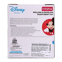 Babyhug Disney Mickey Rolling & Swirling Ramp Drop Ball Toy| 5-Layer Ball Tower| Visual Tracking & Motor Development| Improves Hand-Eye Coordination| Gifting for 3+ Yrs Boys & Girls| BIS Certified