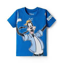 Babyhug Disney Single Jersey Knit Half Sleeves T-Shirts with Mickey & Friends Graphic Pack of 3 - Blue Orange & Green