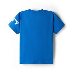 Babyhug Disney Single Jersey Knit Half Sleeves T-Shirts with Mickey & Friends Graphic Pack of 3 - Blue Orange & Green