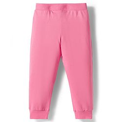 Babyhug Single Jersey Knit Full Length Lounge Pants with Floral Print & Bow Applique Pack of 3 - Multicolor