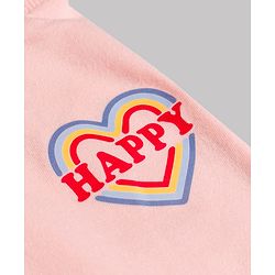 Babyhug Single Jersey Knit Full Length Lounge Pants with Heart Polka Dot Print & Bow Applique Pack of 3 - Multicolor