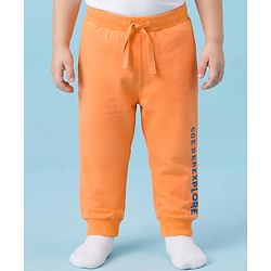 Babyhug Cotton Knit Full Length Striped & Car Printed Lounge Pants Pack of 3 - Multicolor