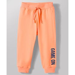 Babyhug Cotton Knit Full Length Striped & Printed Lounge Pants Pack of 3 - Multicolor