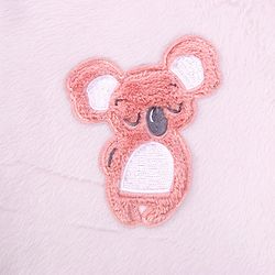 Babyhug Cotton Knit Full Sleeves Hooded Winter Wear Night Suit With Animal Face Embroidery - Pink